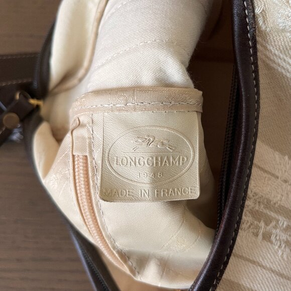 LONGCHAMP Shoulder bag   Leather/Canvas - Picture 7 of 10